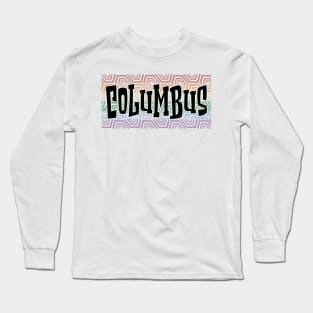 LGBTQ PRIDE USA COLUMBUS Long Sleeve T-Shirt